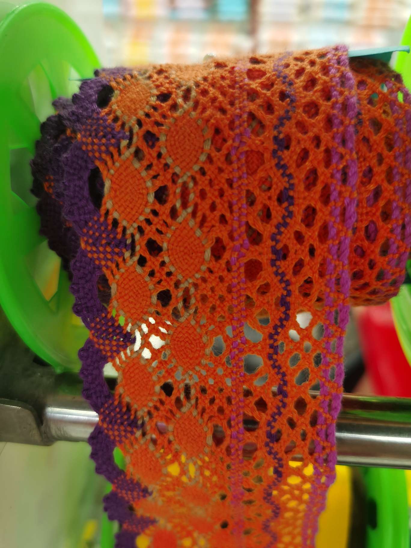 Lace cotton thread color