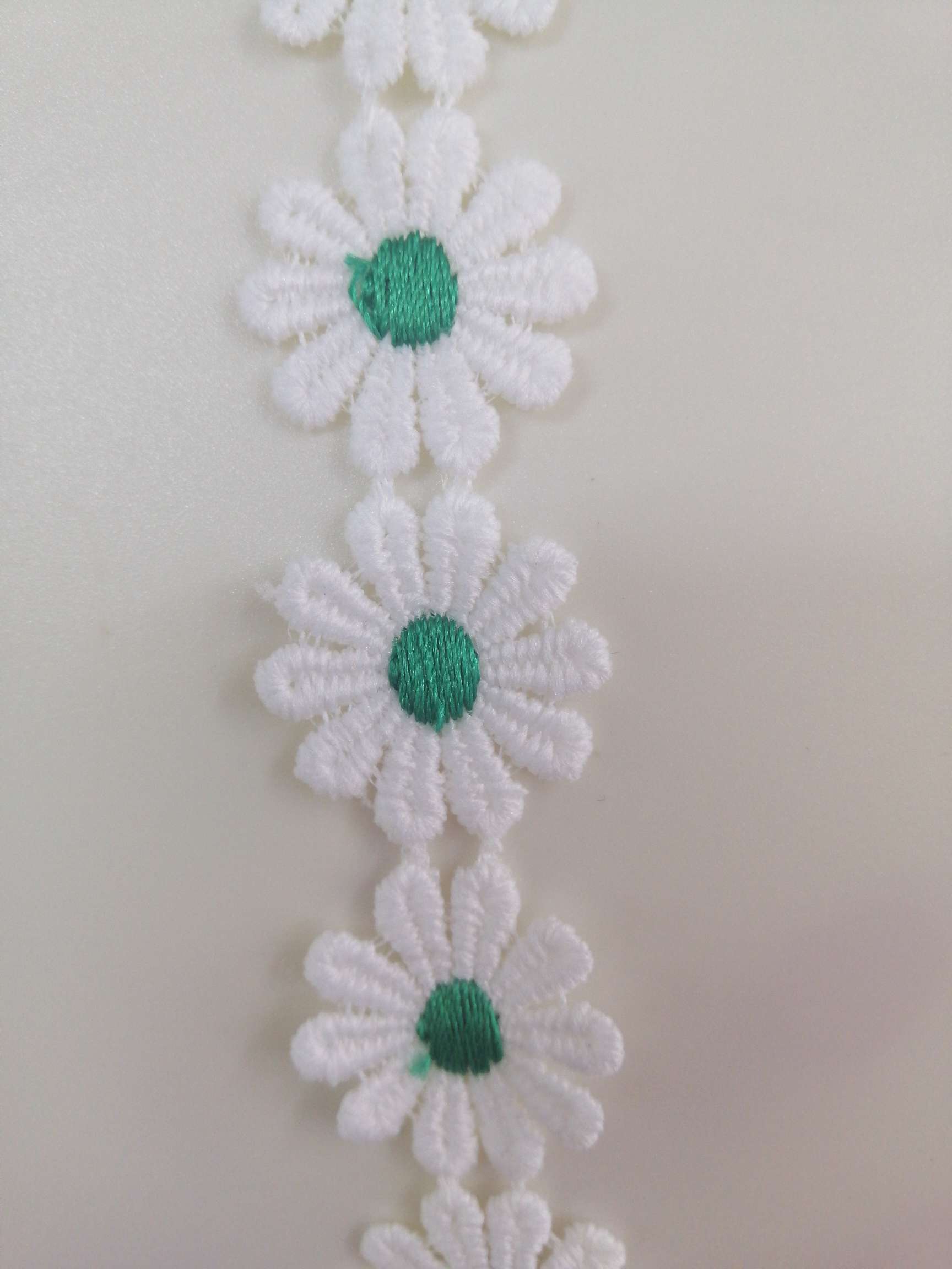 Green Flower Lace Textile Accessories