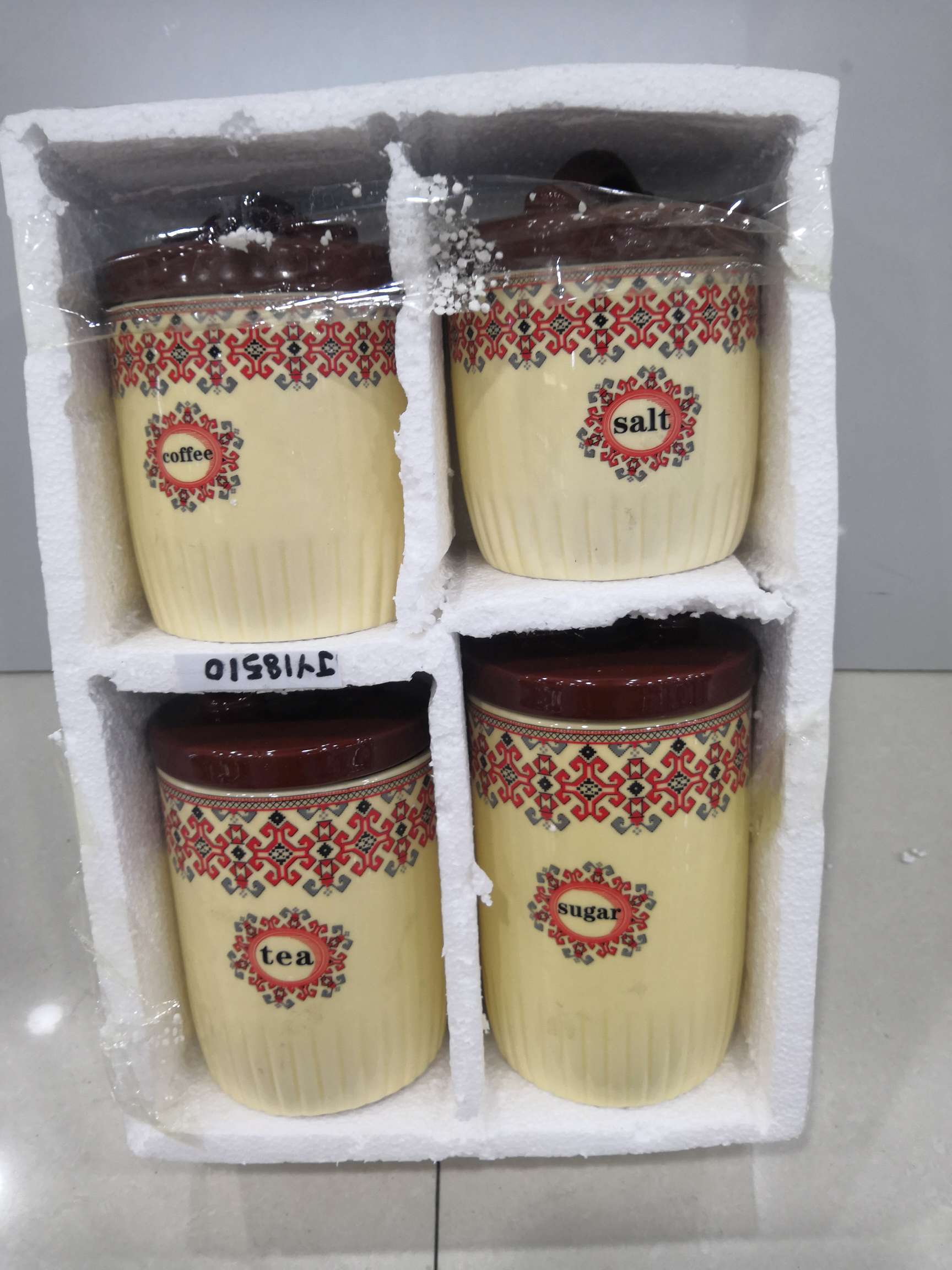 Dingmei Ceramic Set Sealed Cans, new styles of this season, factory direct sale, in stock direct sale Specification image