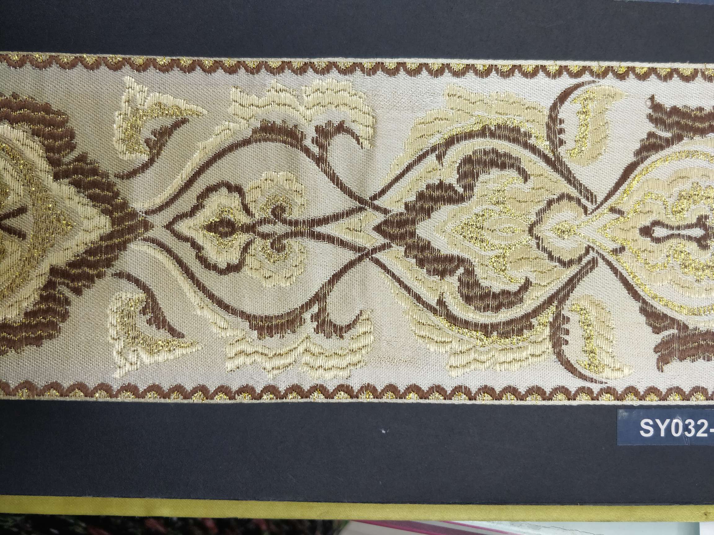 Sy032-3 All kinds of computer national lace series embroidery clothing accessories National clothing lace webbing can be customized thumbnail