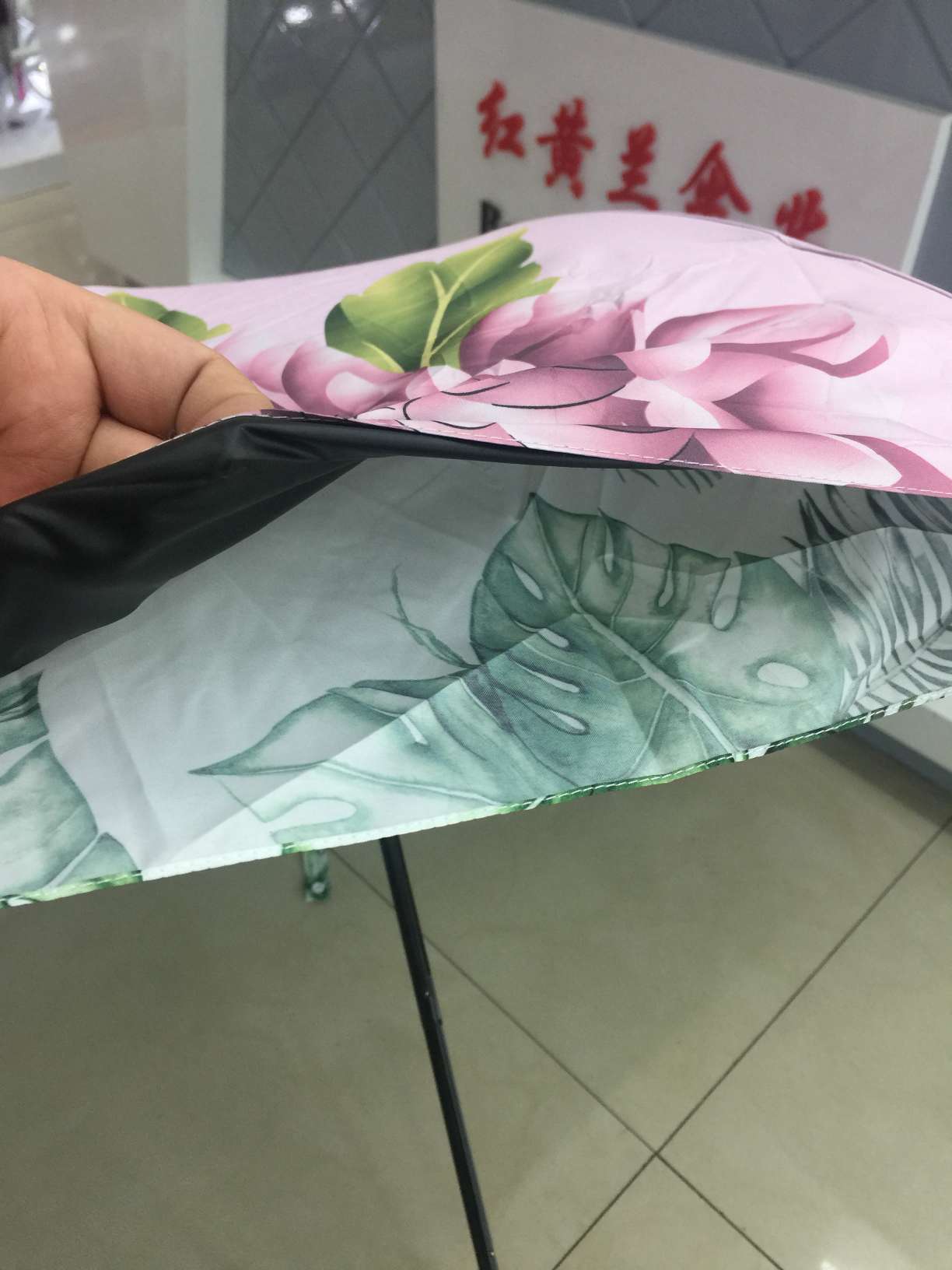 Double-layer sunshade umbrella for both sunny and rainy days with UV protection undefined