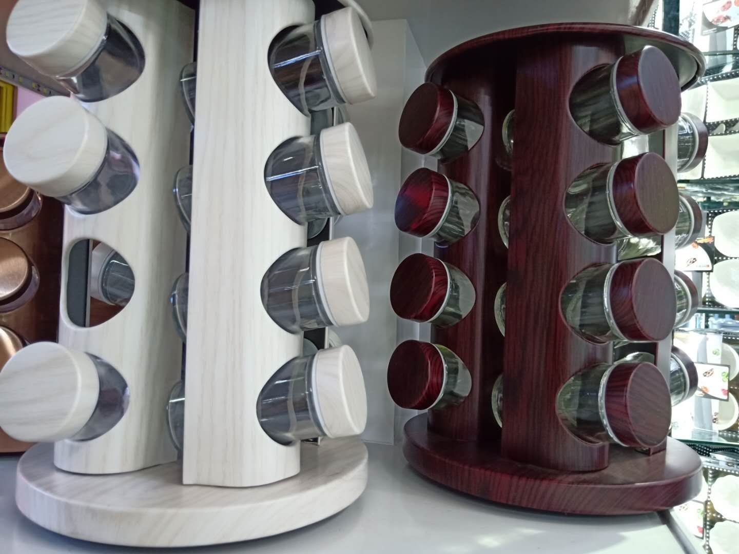 Round wood grain with 16 holes thumbnail