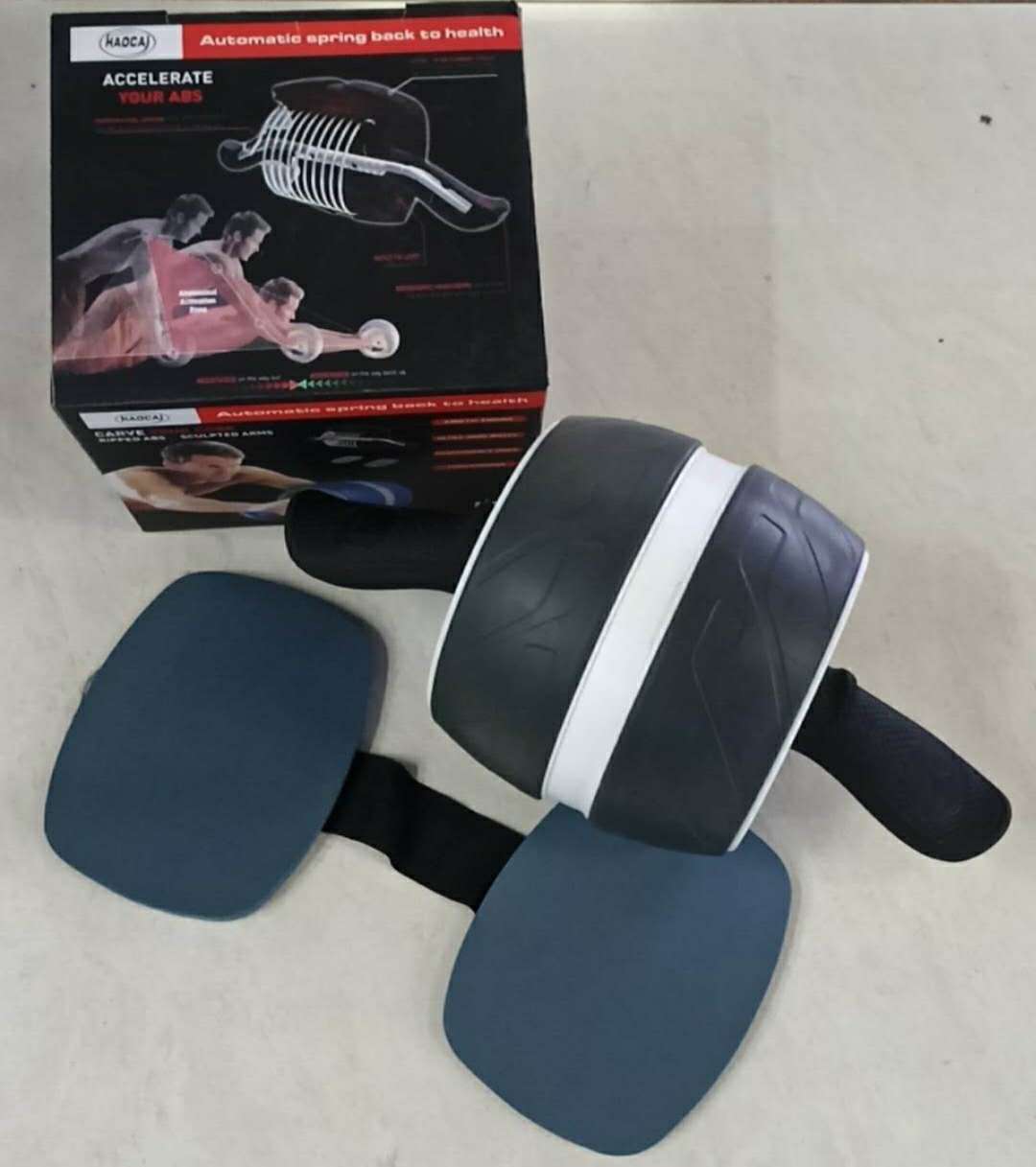 Can rebound wide wheel single wheel abdominal abdominal muscle trainer thumbnail