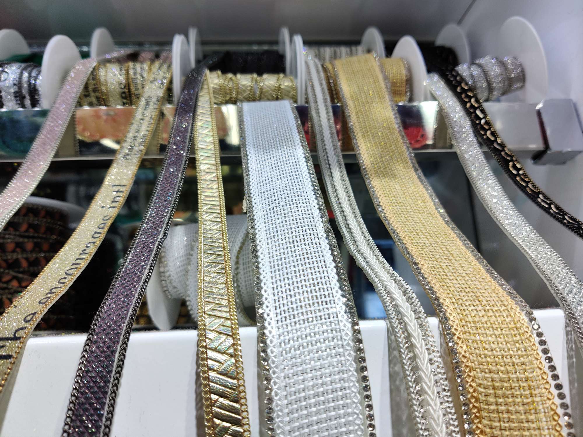 Rhinestone Mesh Fabric Chain Code Chain Clothing Accessories Diy Handmade Accessories undefined