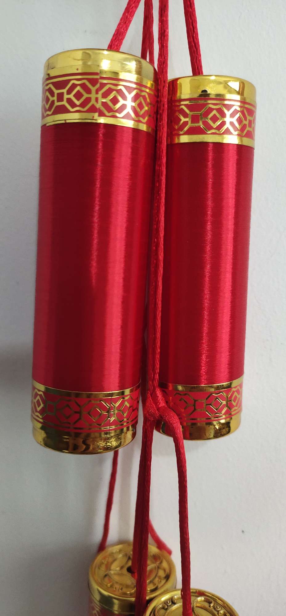 Hot Stamping Printed Money Bag Hanging Eight Silk Gun Festival Wedding Festival Supplies Manufacturers Direct To Sample Custom Moved To A New House details Picture
