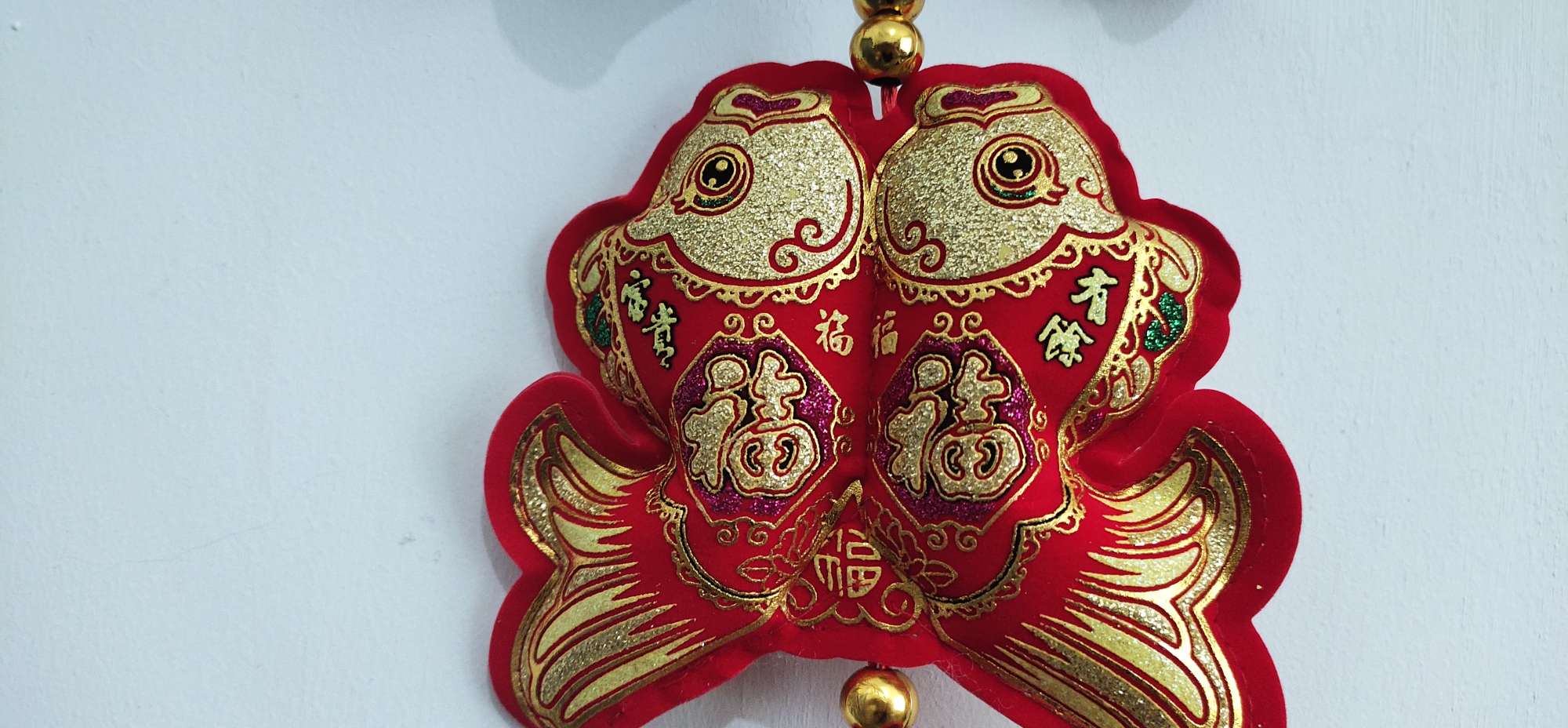 Hot Stamping Printing Medium Double Fish Five Series Of Festive Wedding Festival Supplies Manufacturers Direct To Sample Custom House-Moving New House details Picture