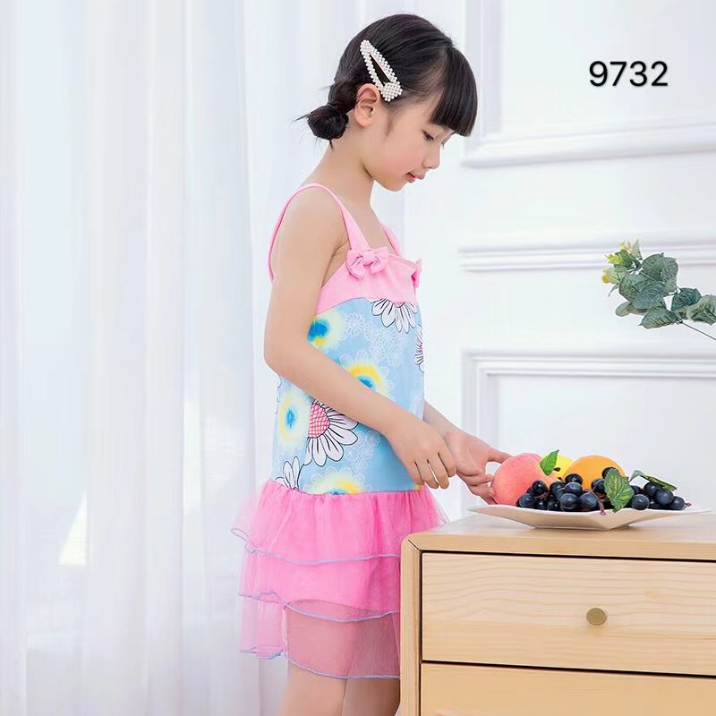 儿童女童小孩游泳衣