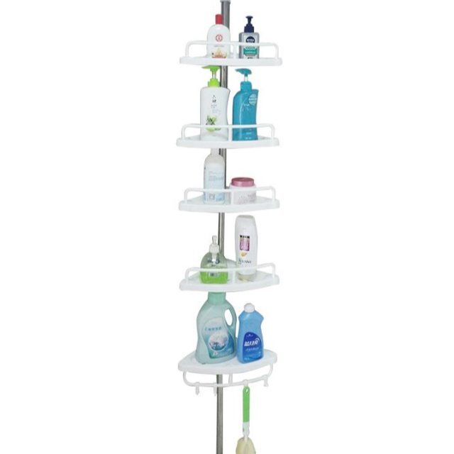 A seamless storage device for bathrooms, toilets, 5-layer shelves, wall-mounted toilets and washrooms, and crevices Application Scenario