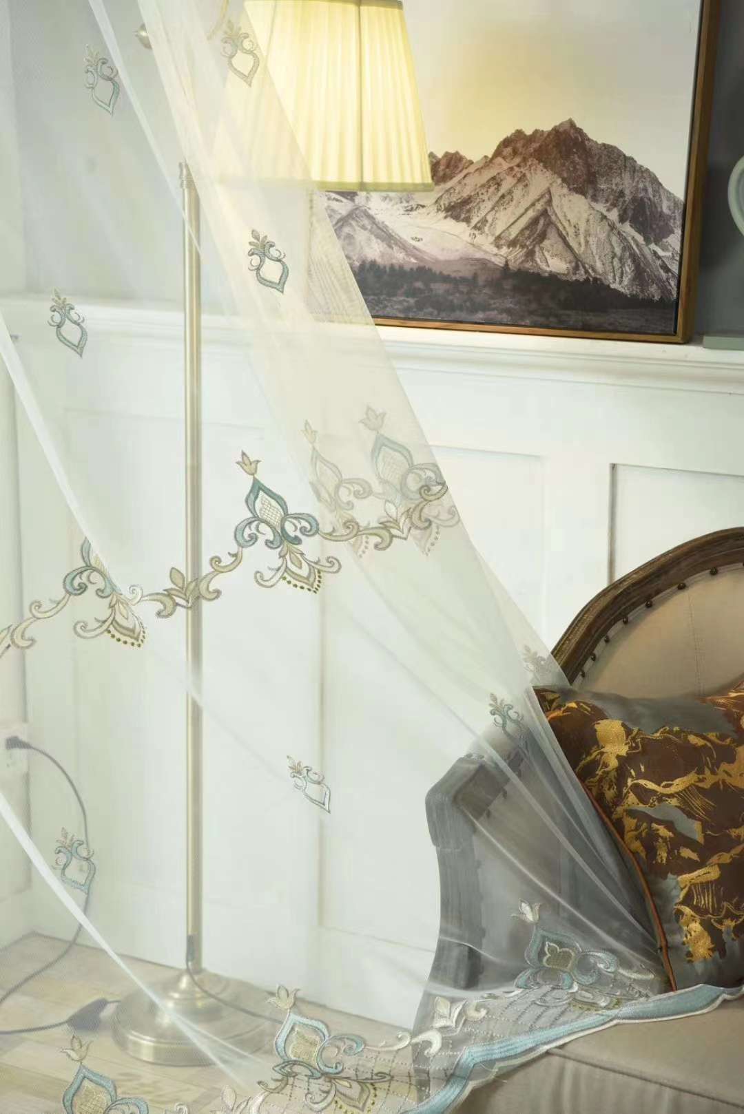 绣花加工实物图