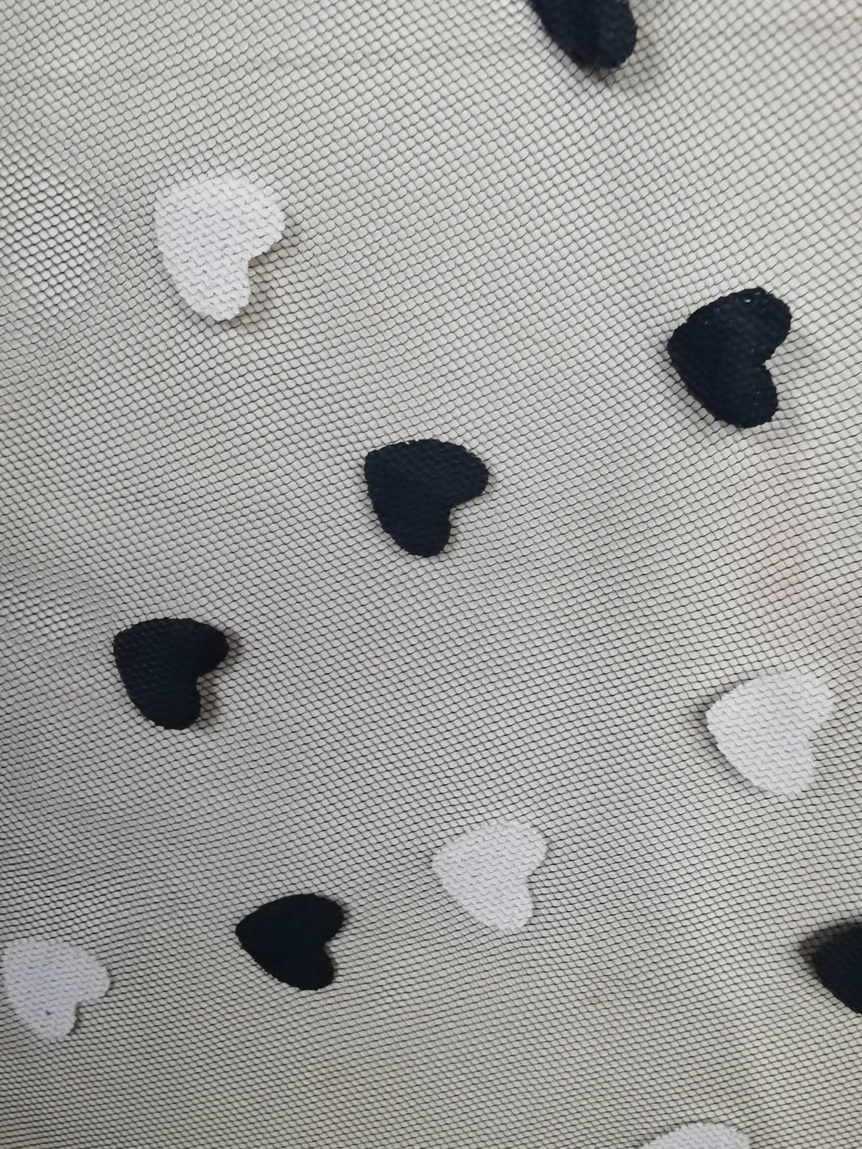 Printed peach heart dress decorative fabric