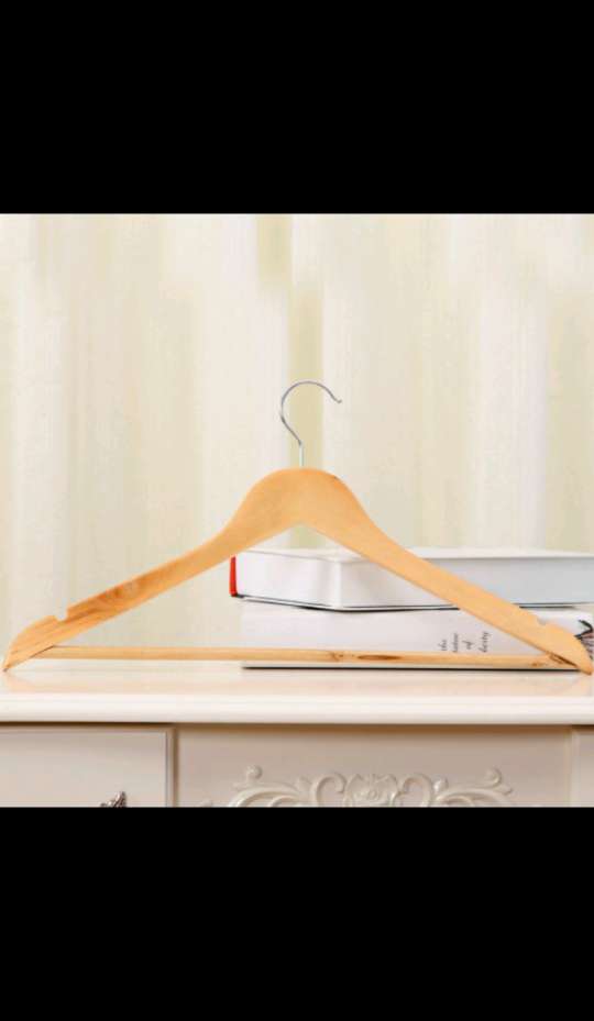 Eucalyptus secondary wooden hanger thumbnail