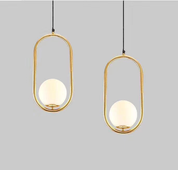 Internet-famous chandelier, restaurant lamp, bedside chandelier, bar table lamp details Picture