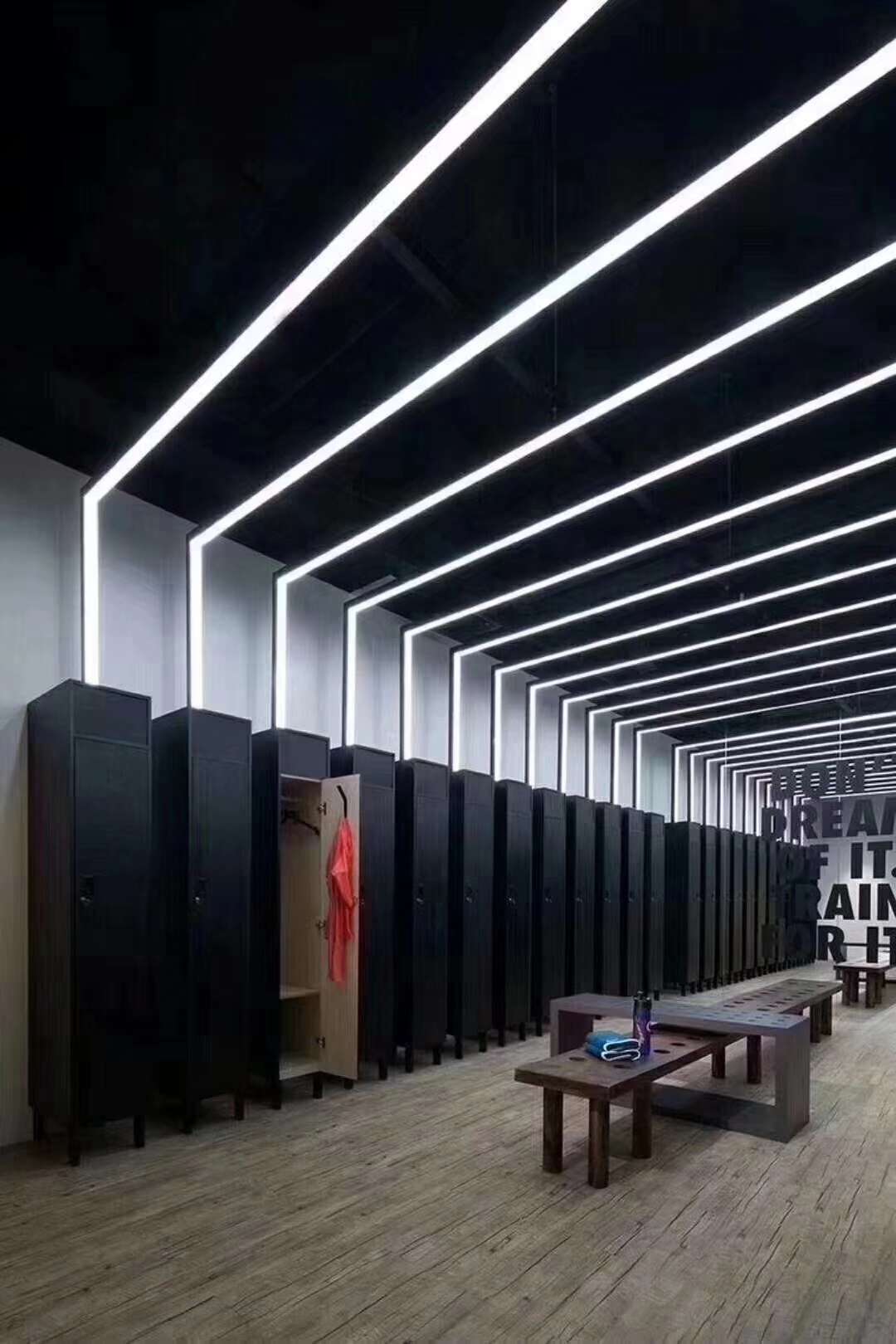 led灯槽铝合金线槽灯u型长条灯亚克力铝槽灯带明装嵌入式线条灯条