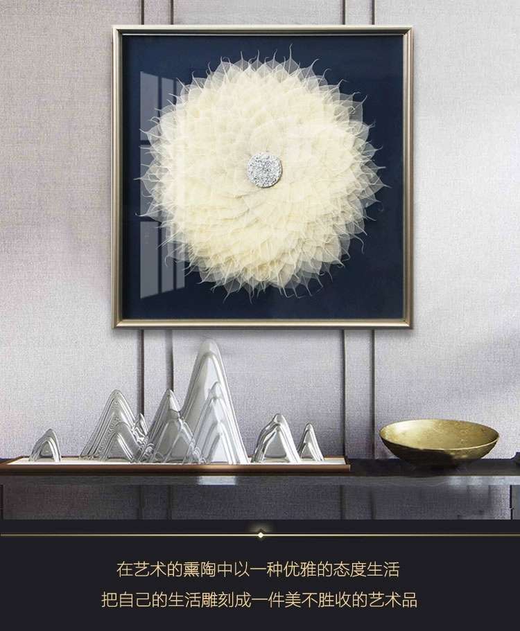 Handmade three-dimensional physical paintings for living room, dining room, sofa background paintings and wall hangings undefined
