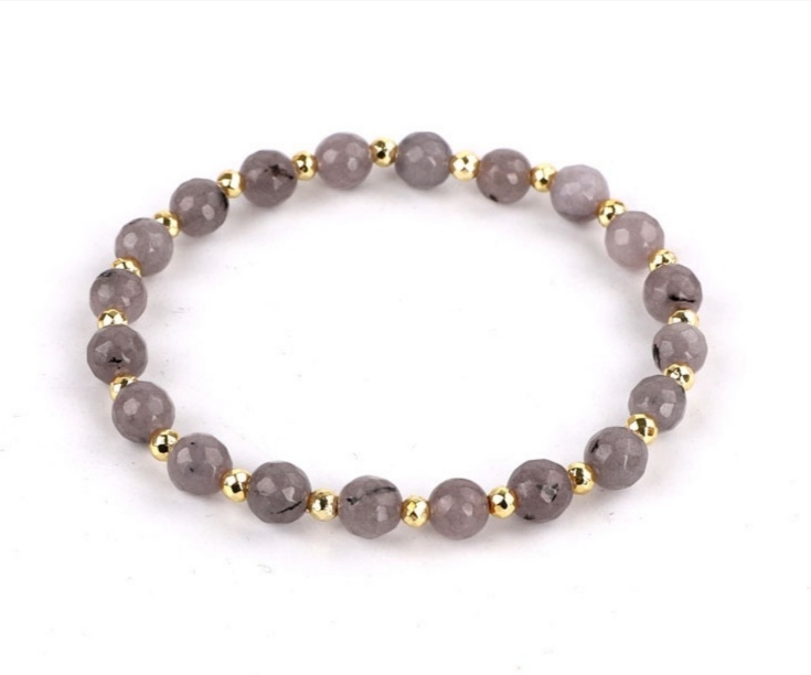 Natural gemstone garden bead bracelet undefined