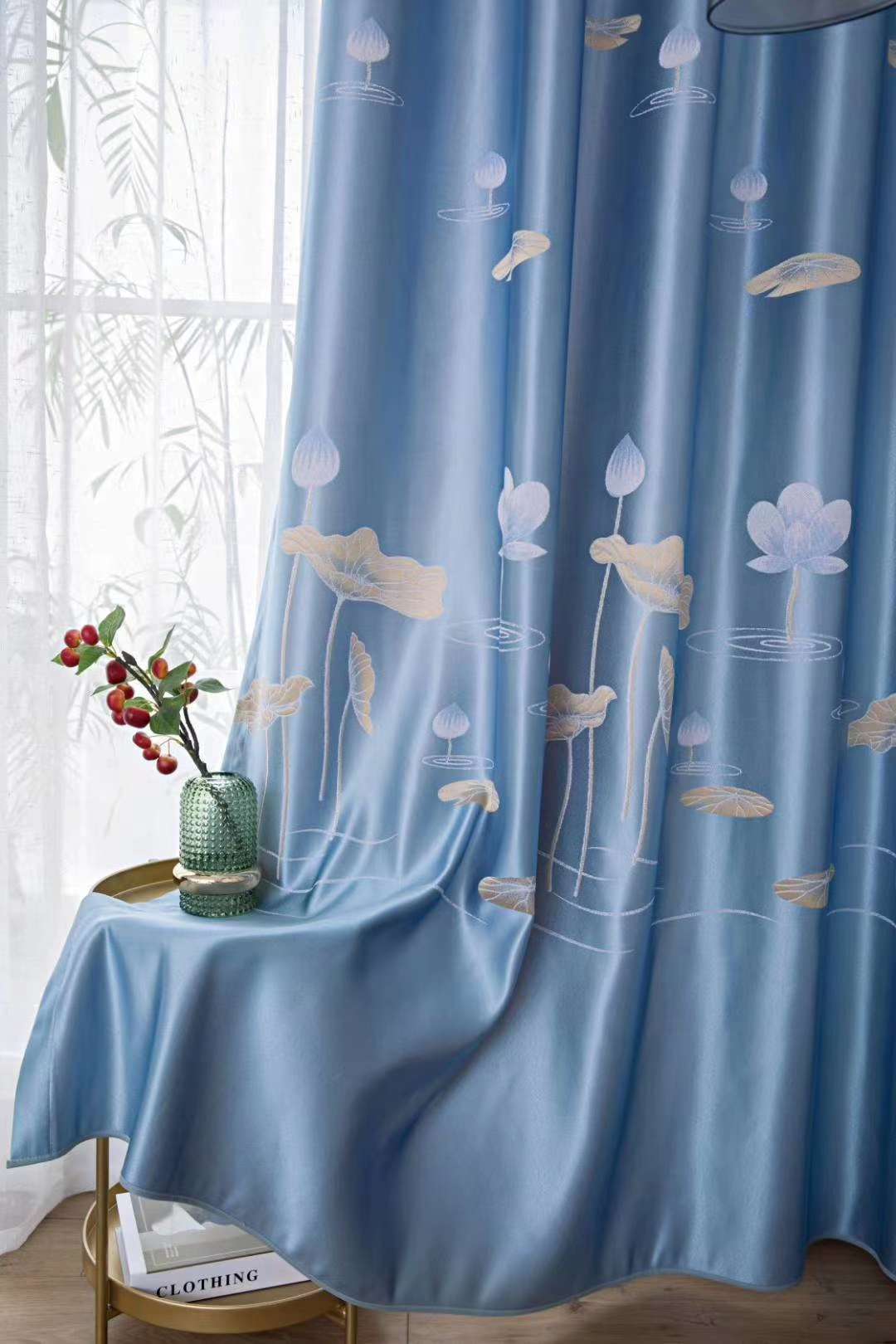 Best-selling curtains! It has an extremely strong three-dimensional effect, is fresh and elegant, soft and perfect! High-end, elegant and of high grade! undefined