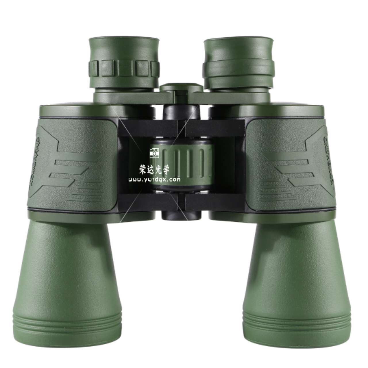 Commander's leather 20*50 binoculars in green thumbnail