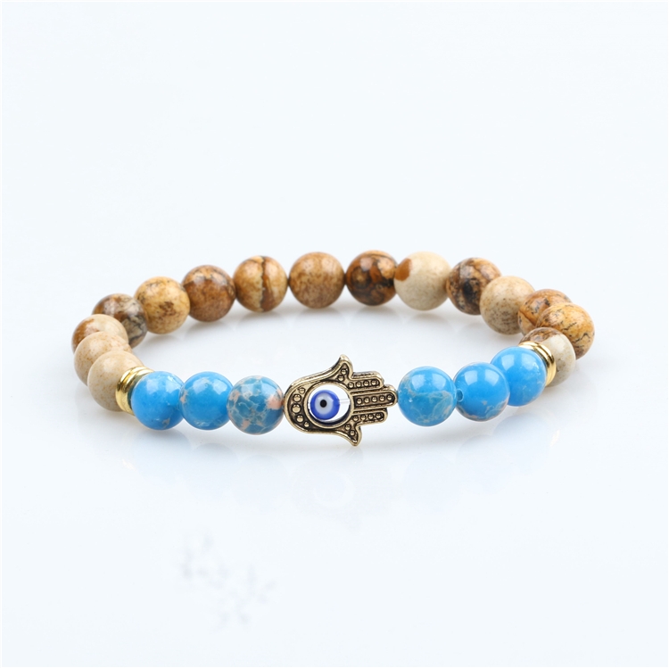 Rose Angel is a fashionable and popular natural stone garden bead bracelet for both boys and girls undefined