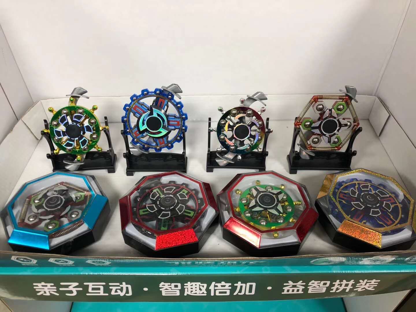 Combined with a fidget spinner, it can also be used as a decorative item. Loumanfang Toy Alloy 1 details Picture