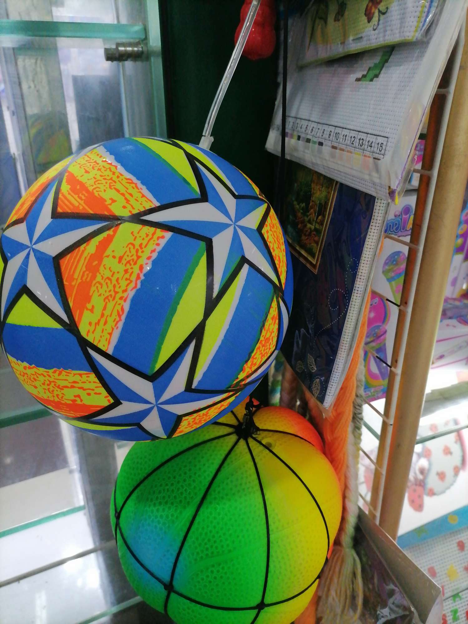 带灯充气球，图