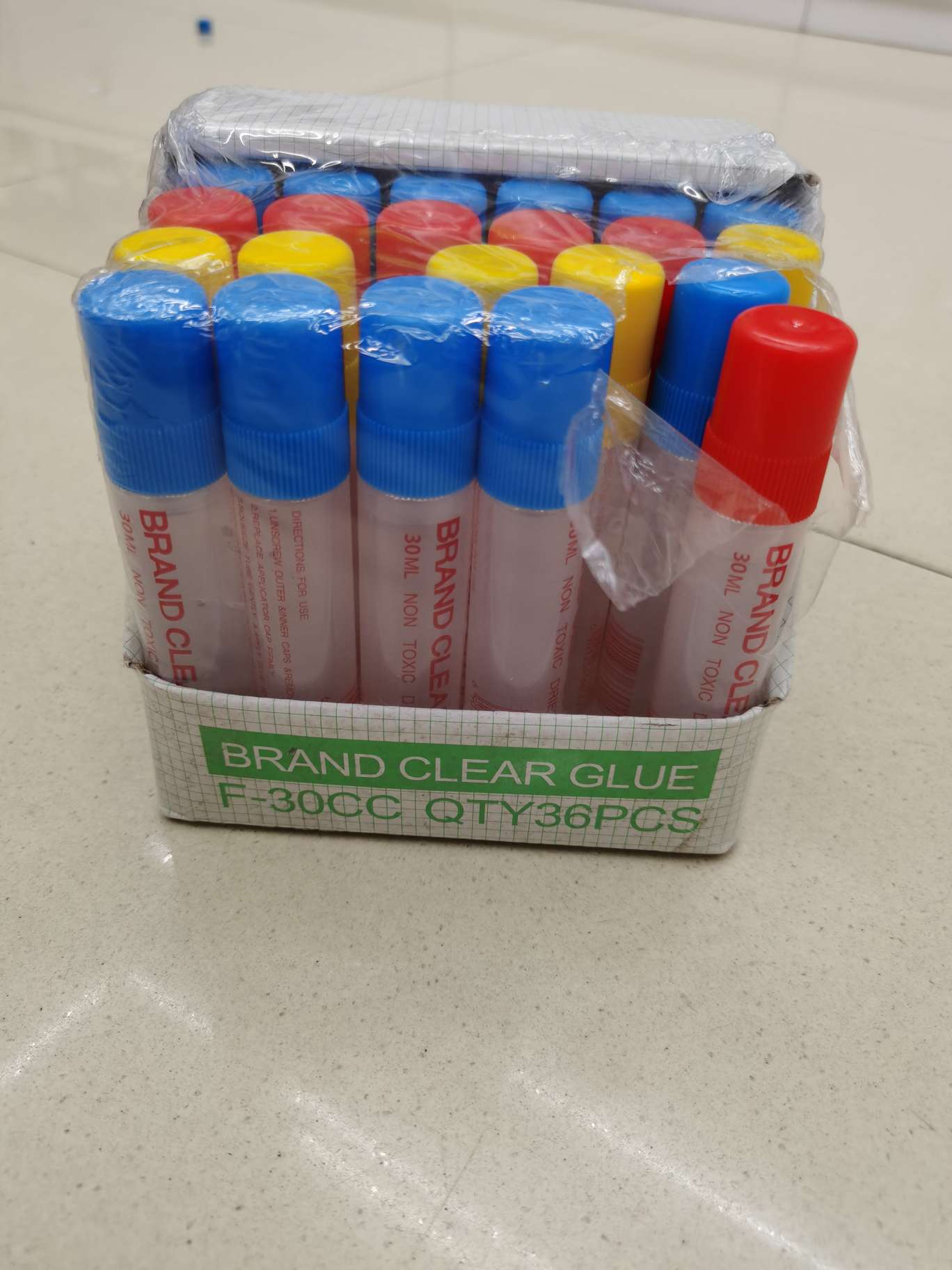 液体胶水 高粘度合成胶水办公粘纸手工胶水30ML