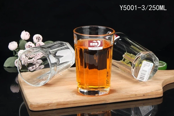 Y5001-3 medium ribbed glass thumbnail