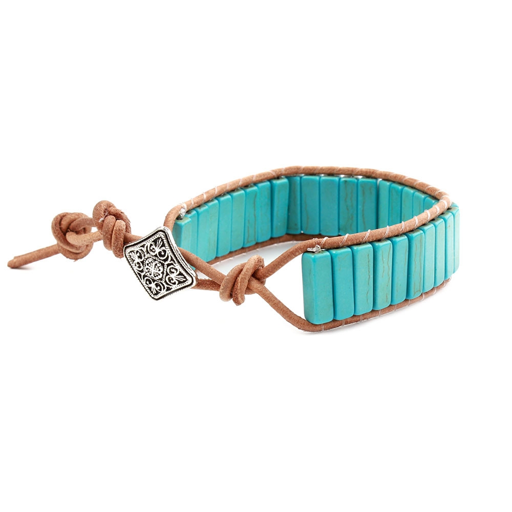 Natural gemstone handcrafted bracelet undefined