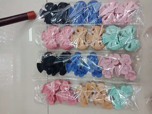 South Korea bath tray hair clip top clip catch shark clip. thumbnail