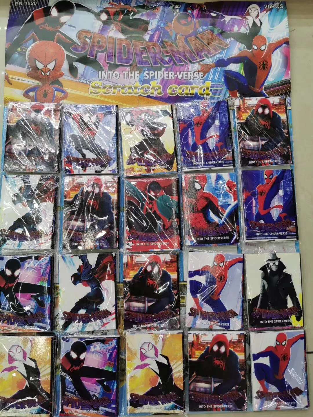 Eight scratch cards undefined
