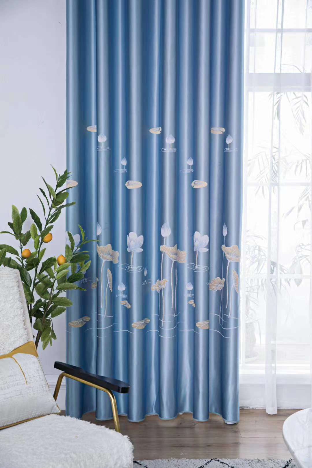 Best-selling curtains! It has an extremely strong three-dimensional effect, is fresh and elegant, soft and perfect! High-end, elegant and of high grade! undefined