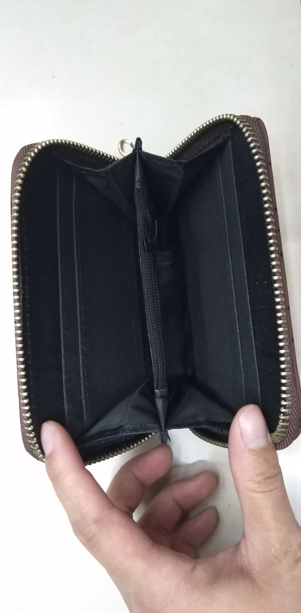 女士小单拉钱包，小巧单拉包，小拉链包细节图