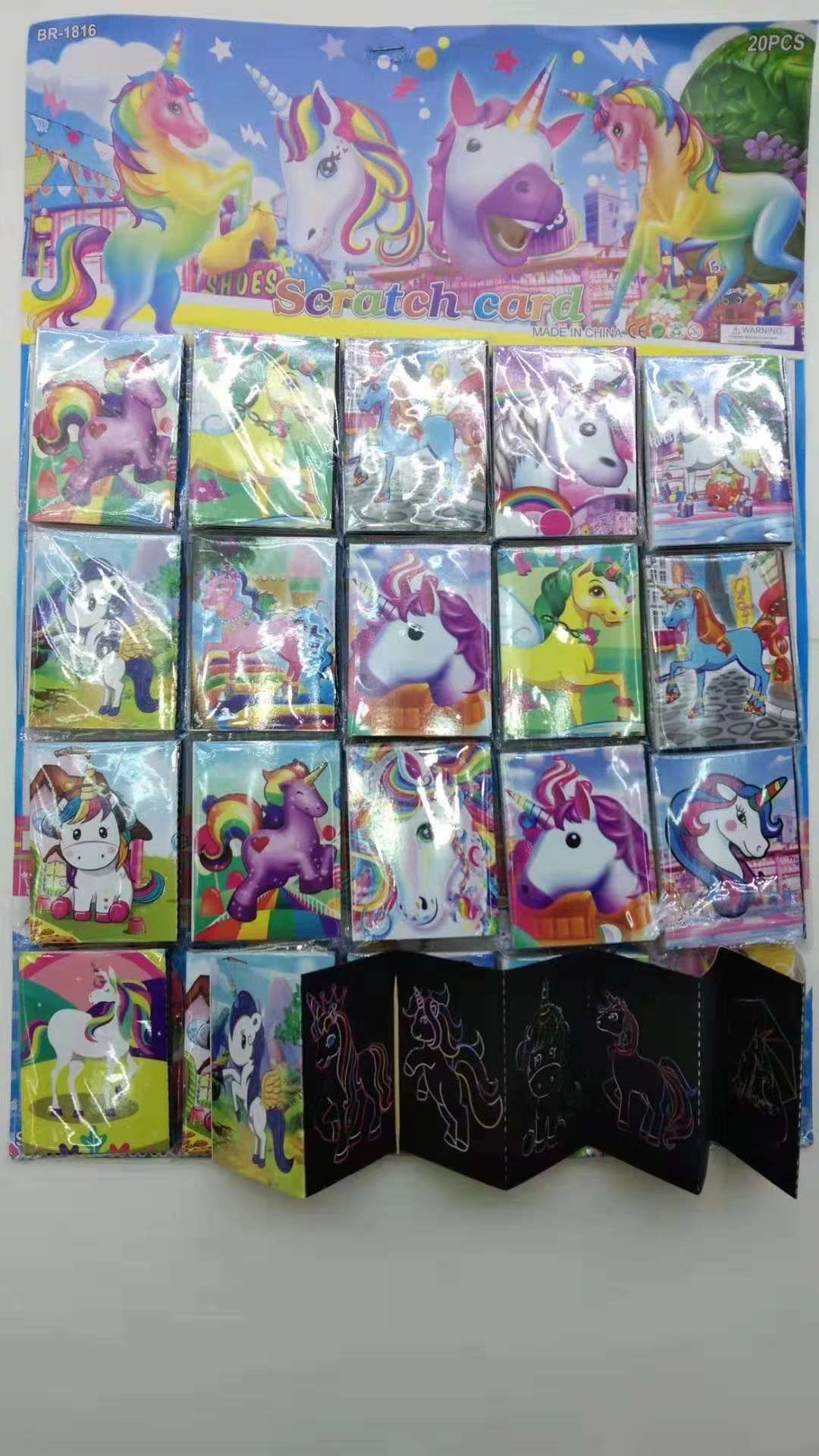 Eight scratch cards undefined