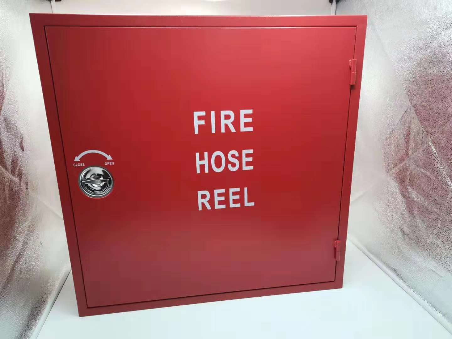 出口消防卷盘箱，消防栓箱  fire hose