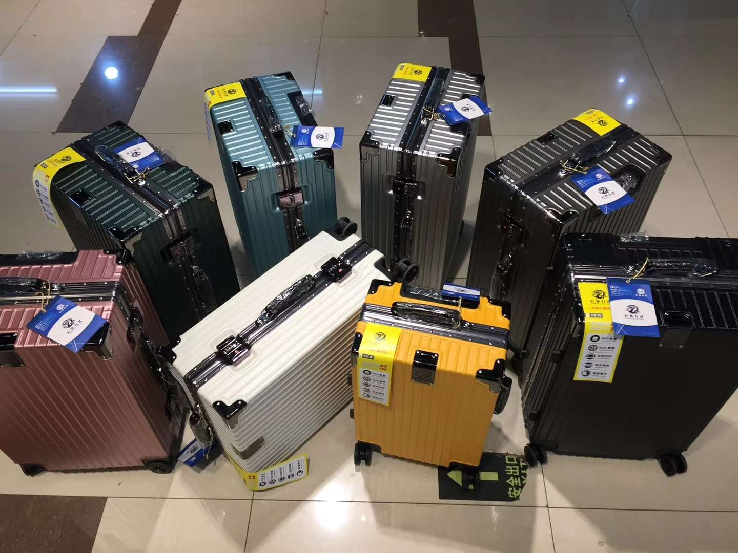 2020最新全铝框拉杆箱 男女通用行李箱 登机箱 学生行李箱