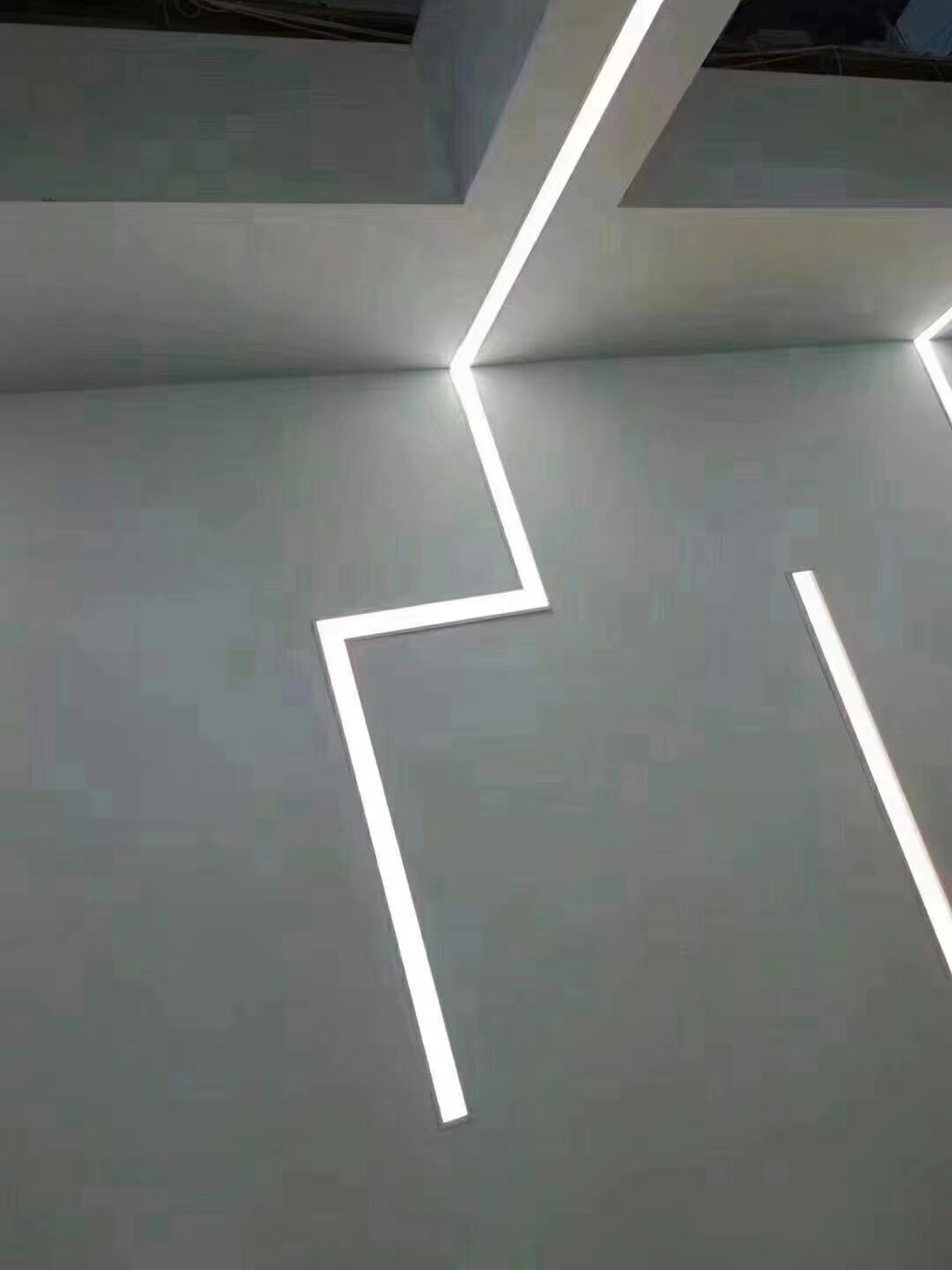 led灯槽铝合金线槽灯u型长条灯亚克力铝槽灯带明装嵌入式线条灯条
