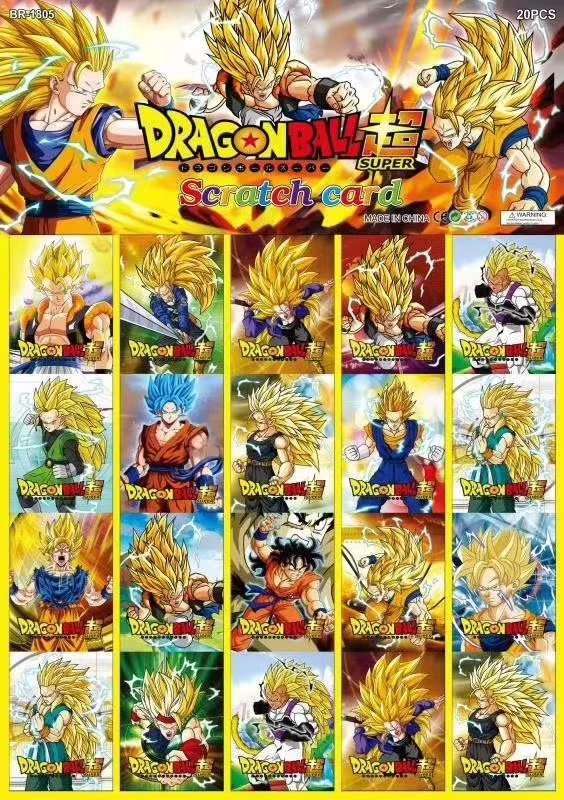 Eight colorful scratch cards Specification image