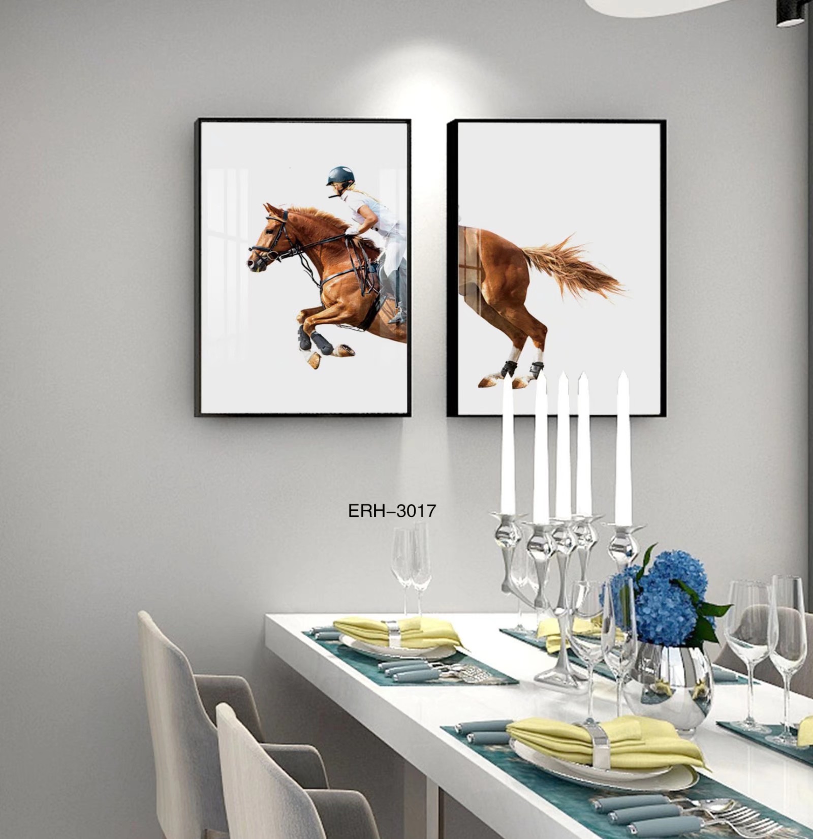 现代装饰画铝合金边框星钻画酒店工装专用简框玄关过道画餐厅沙发背景更多图库加微信：18367959008白底实物图