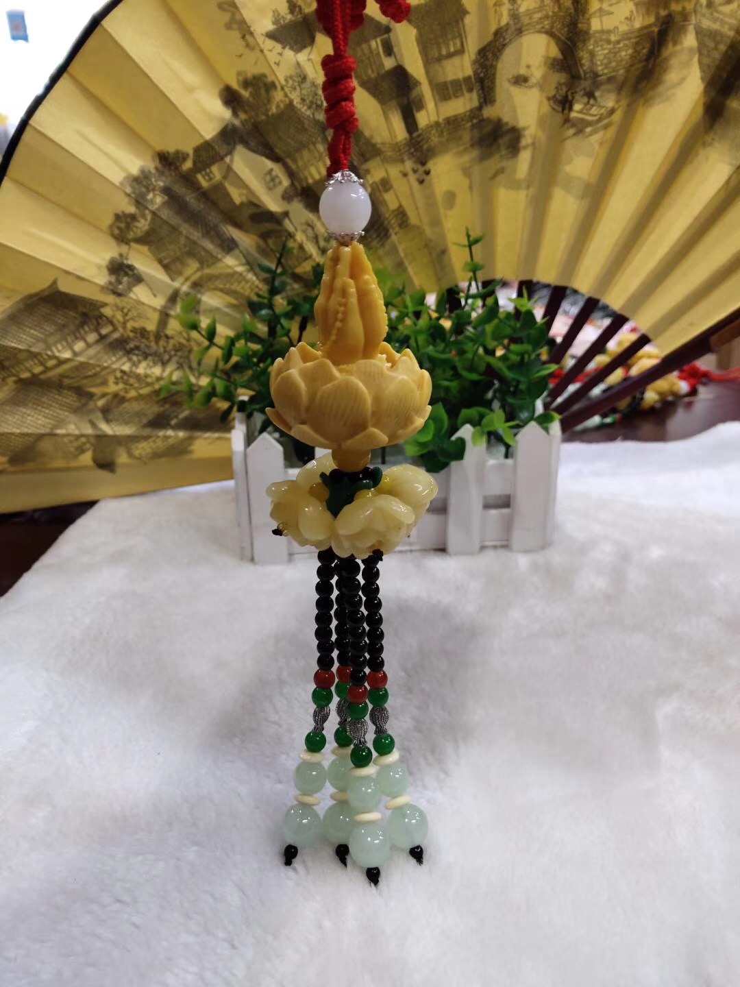 Resin gourd car hangers details Picture