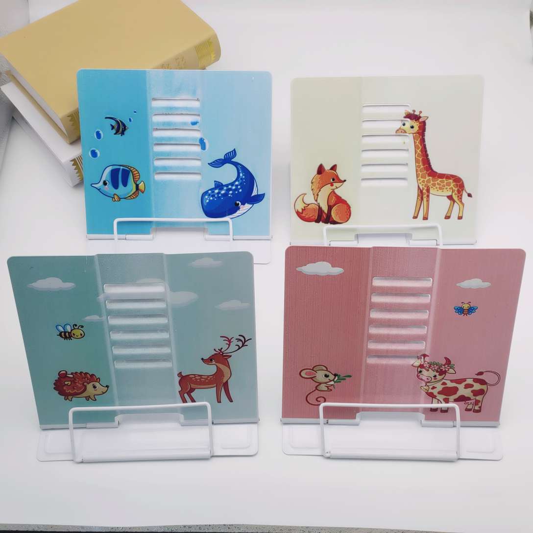 尚协文化办公文化学习文具书立动物看书架书立详情8