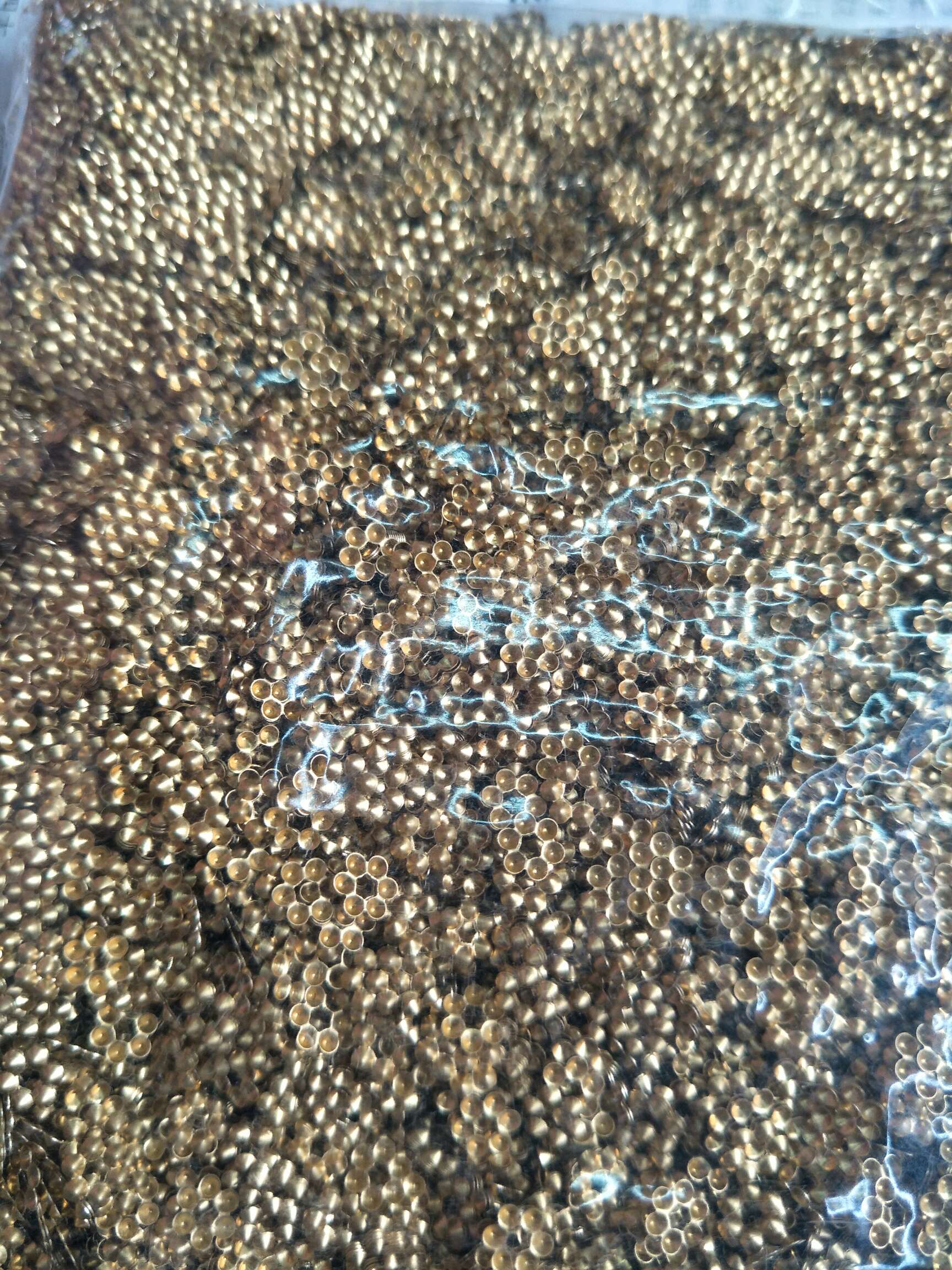 德丽饰品厂家直销戒指耳钉头饰饰品铜配件B105梅花