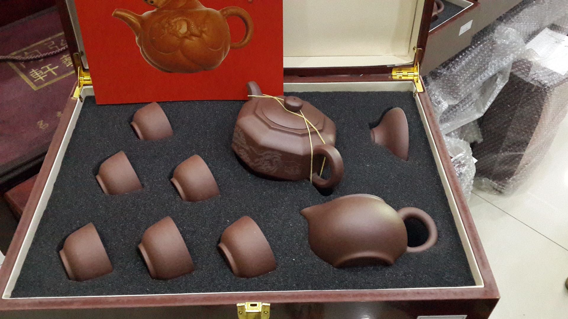 Purple sand set, hand-made pot style undefined