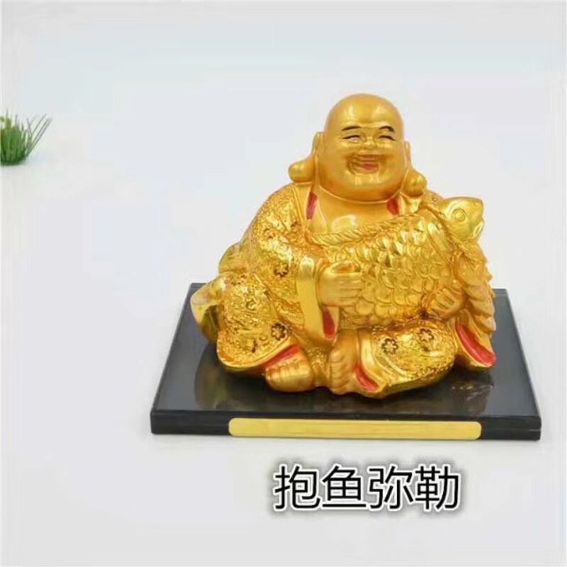 Gilded big-bellied Buddha Specification image