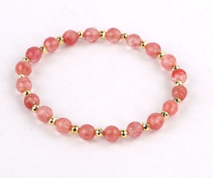 Natural gemstone garden bead bracelet undefined