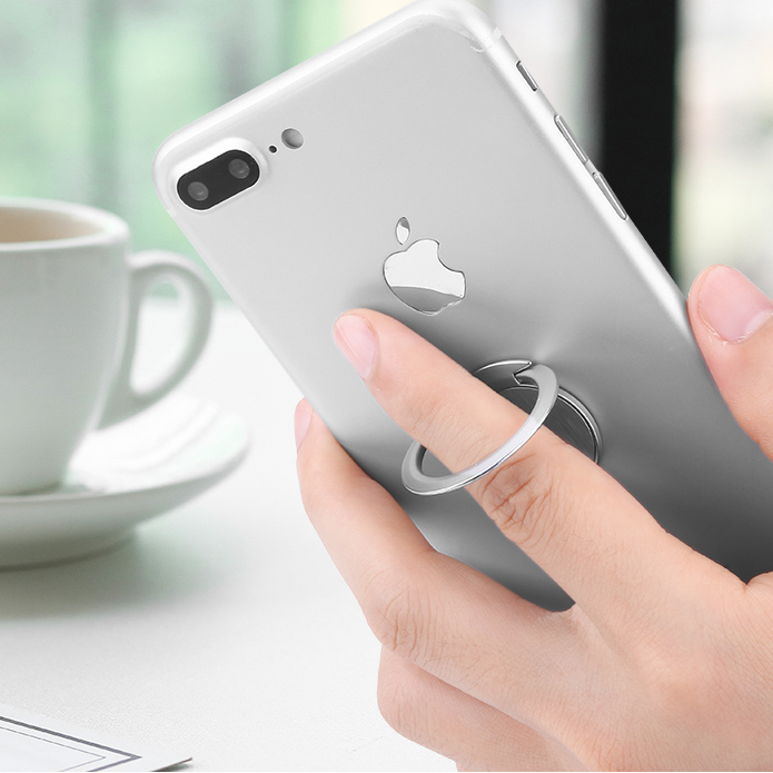 Ultra-thin mobile phone ring holder metal magnetic mobile phone ring lazy versatile desktop for both men and women thumbnail
