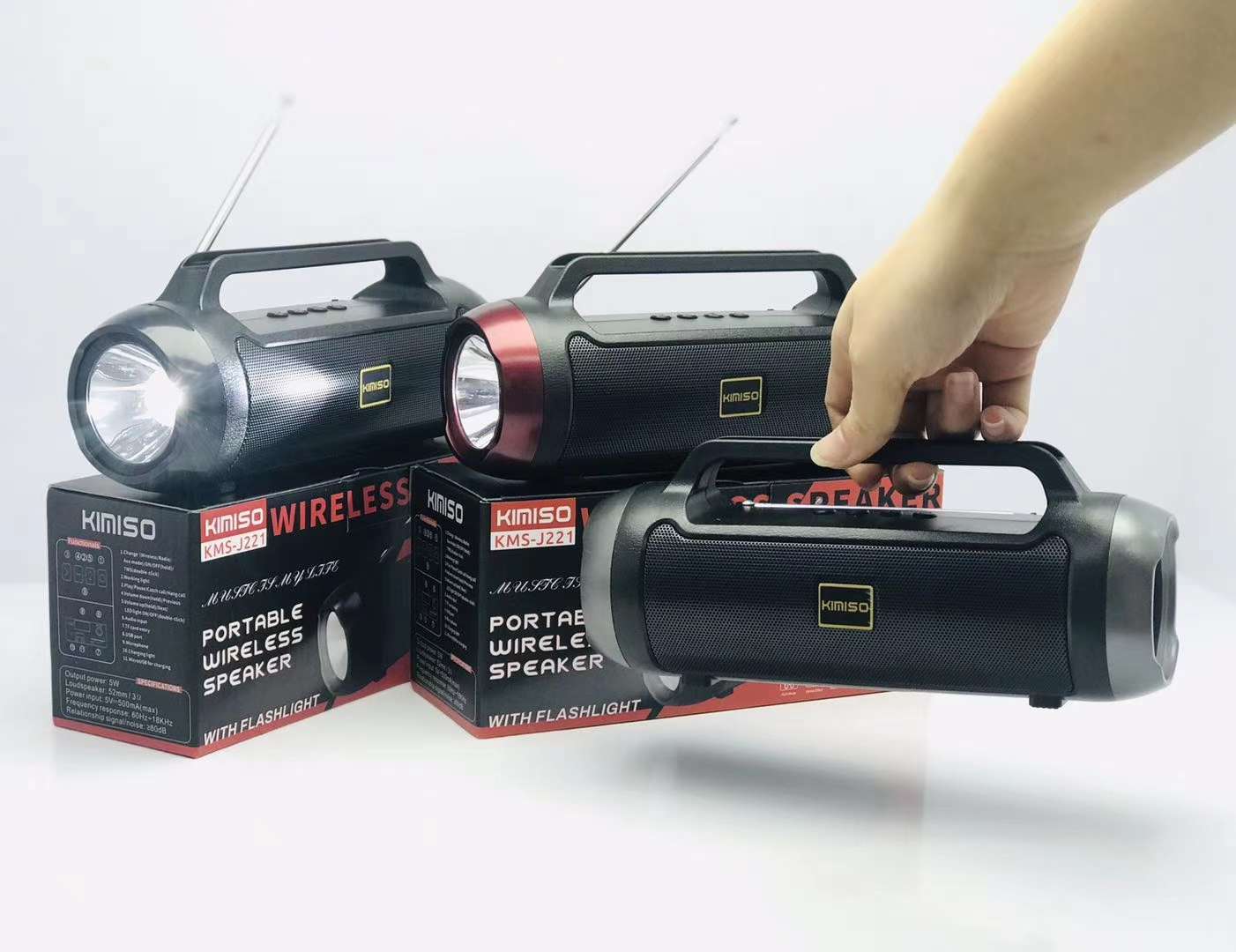 蓝牙音箱，便携式音箱，手提音箱，插卡式音响 BT speaker产品图