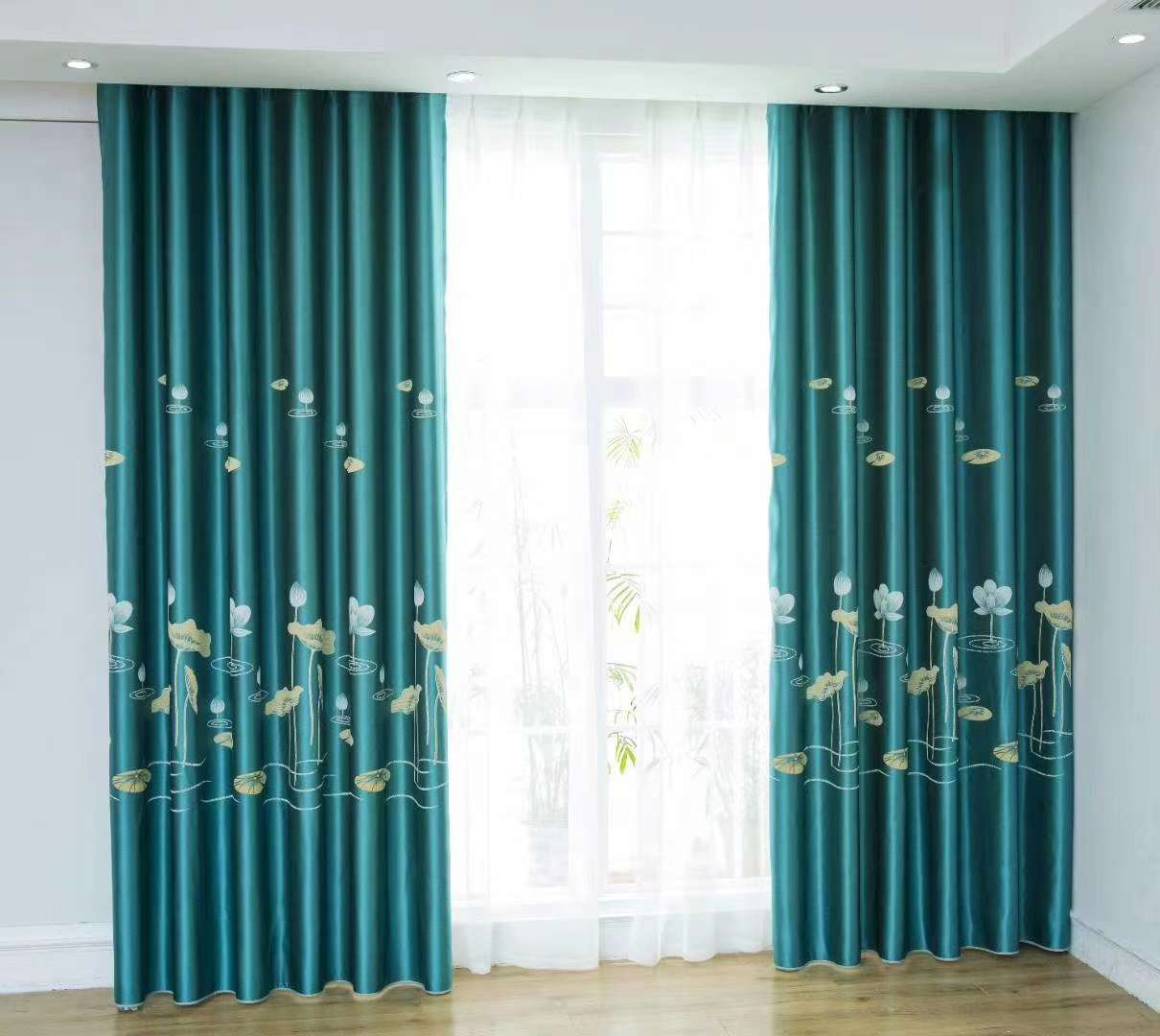 Best-selling curtains! It has an extremely strong three-dimensional effect, is fresh and elegant, soft and perfect! High-end, elegant and of high grade! details Picture