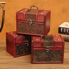复古中国风桌面收纳盒古风木质家用杂物整理储物盒木制收藏百宝箱