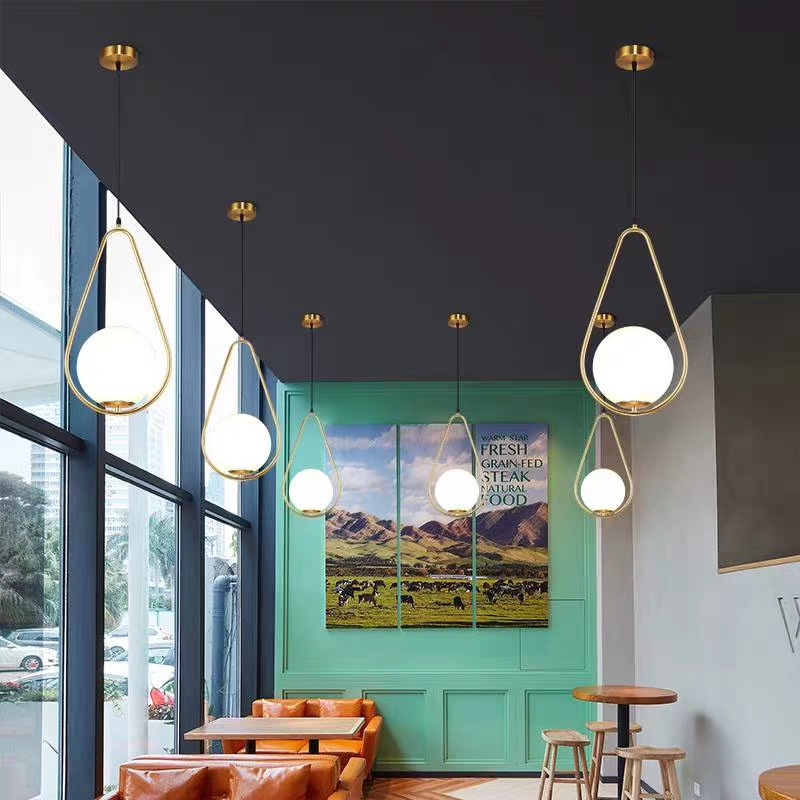 Internet-famous chandelier, restaurant lamp, bedside chandelier, bar table lamp undefined
