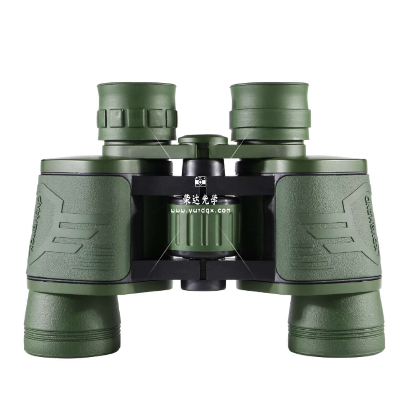 Commander's leather 16*40 binoculars in green thumbnail