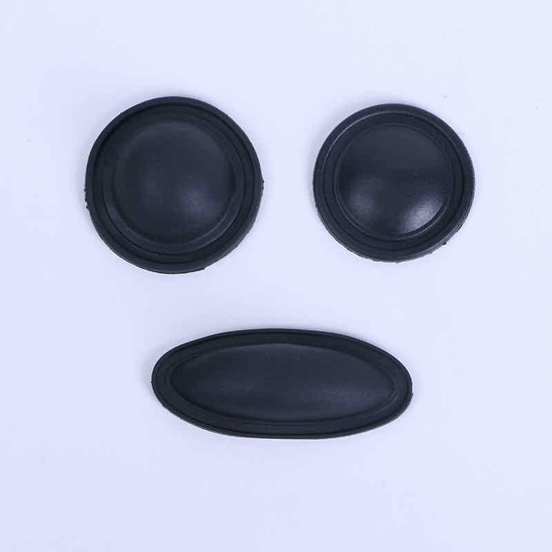 Factory direct sales of plastic parts for luggage, including front feet, luggage feet, plastic bases, and foot brackets. Wholesale and stock available